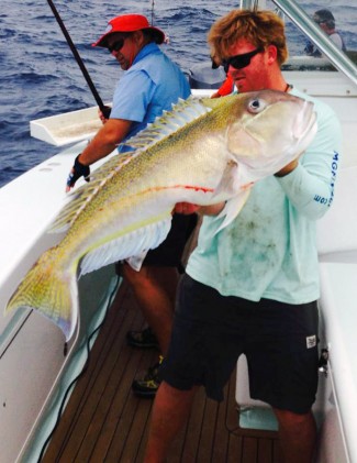 capt. jordan ellis with tile fish, mgfc photo.