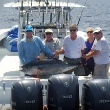 Billy Wells 170lb tuna photo.