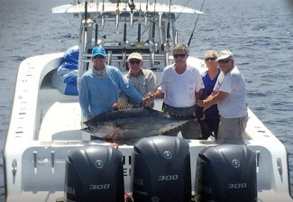 Billy Wells 170lb tuna photo.
