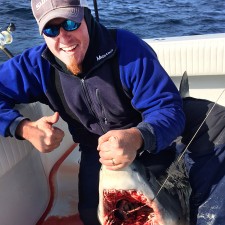 Shark fishing Venice, LA. Mako Sharks. MGFC. Kevin Beach