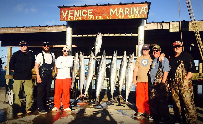 wahoo fishing venice, Louisiana. MGFC Fishing photo. Travis Mayeux