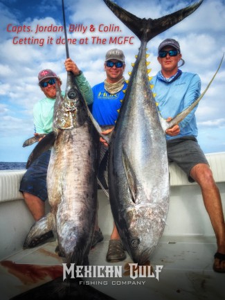 Yellowfin tuna fishing charters at it's best in Louisiana. Fish MGFC