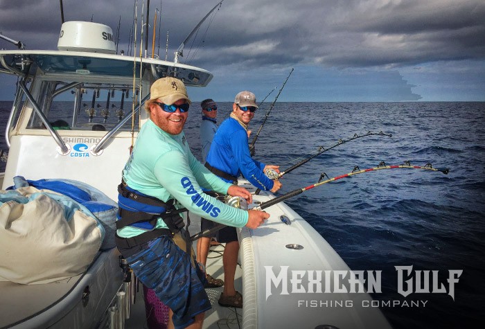 yellowfin tuna fishing charters in Louisiana with MGFC. Billy Wells MGFC photo