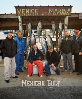 tuna fishing venice, la. First yellowfin tuna trip of 2016 for Capt,. Jordan Ellis