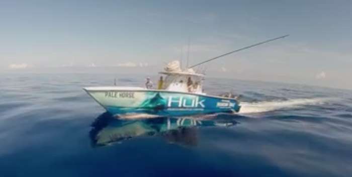 Huk Gear MGFC Kevin Beach. Fishing with Mark Davis Big Water Adventures. MGFishing.com