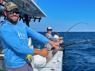 Captain Wade Wells - Mexican Gulf Fishing - book tuna fishing with MGFC - website photo