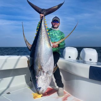 big yellowfin tuna - march 2021 - mgfc, venice, la photo